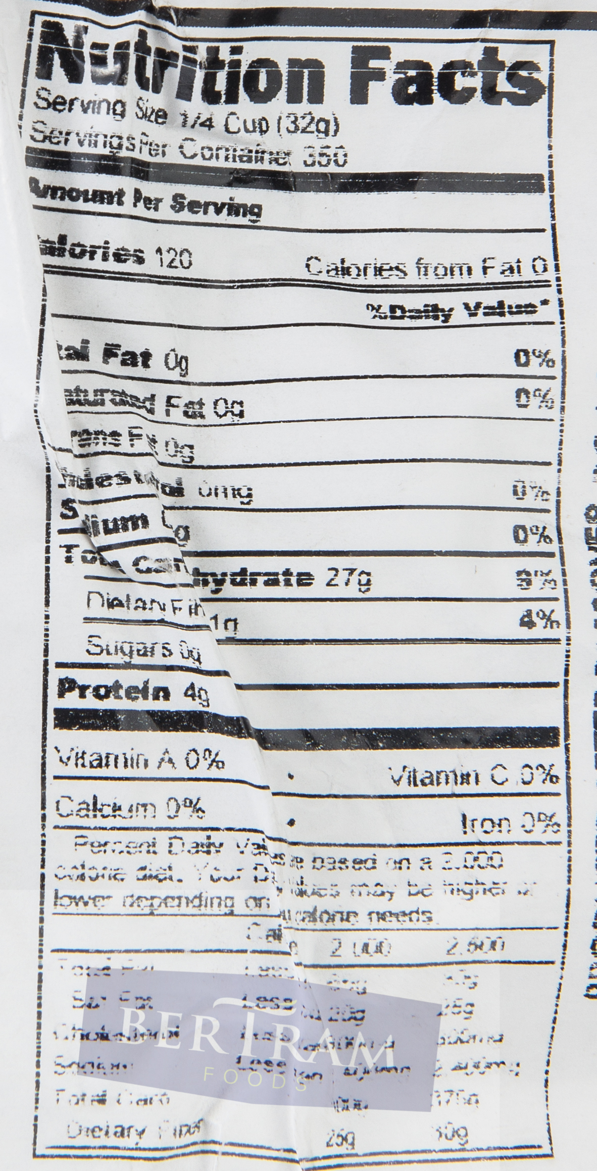 S Bertram MATZO MEAL 25 LB (IMPORTED)