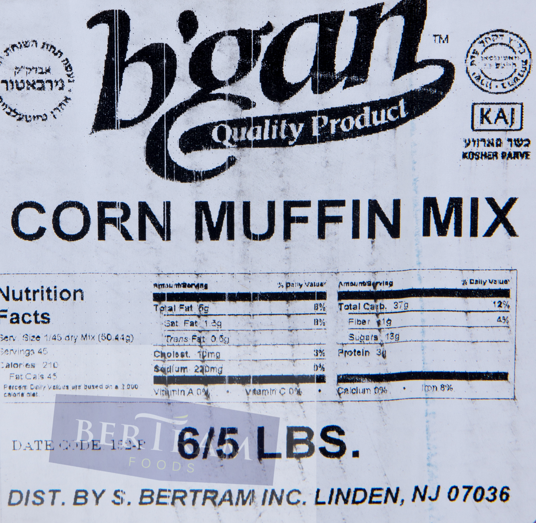 jiffy corn muffin mix nutritional information jiffy corn muffin mix nutritional information
