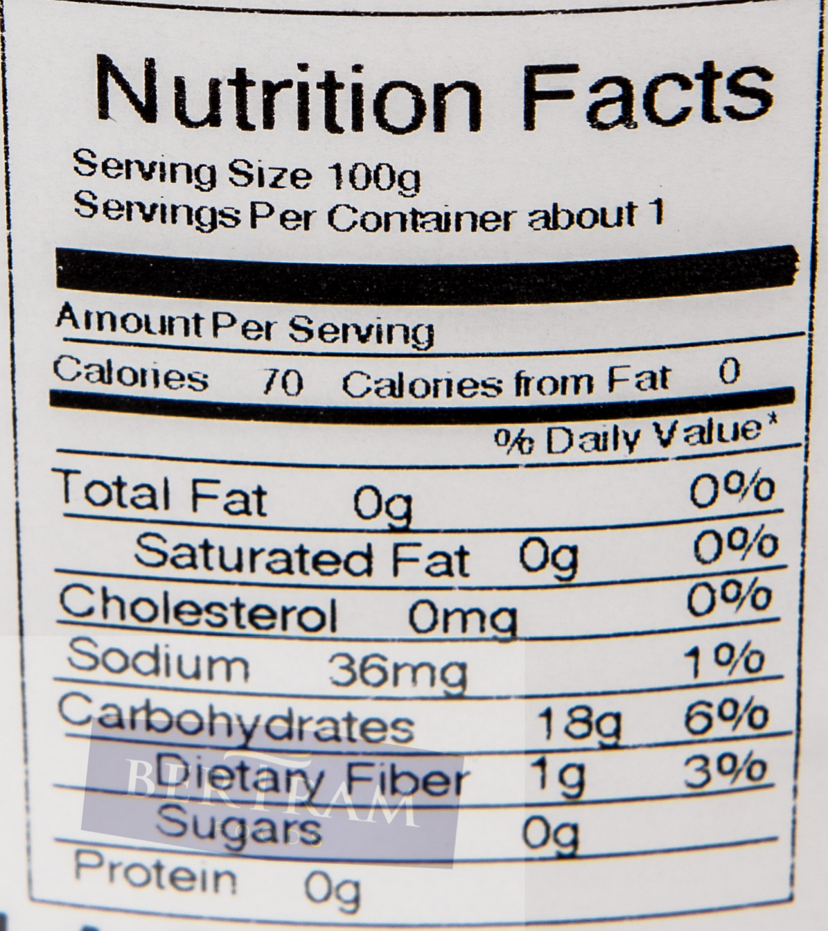 S Bertram LO CAL APPLE PIE FILLING 4/9 LB