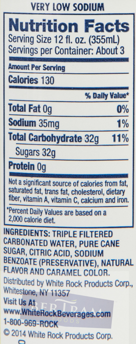 S Bertram GINGER ALE 12/1 LITER