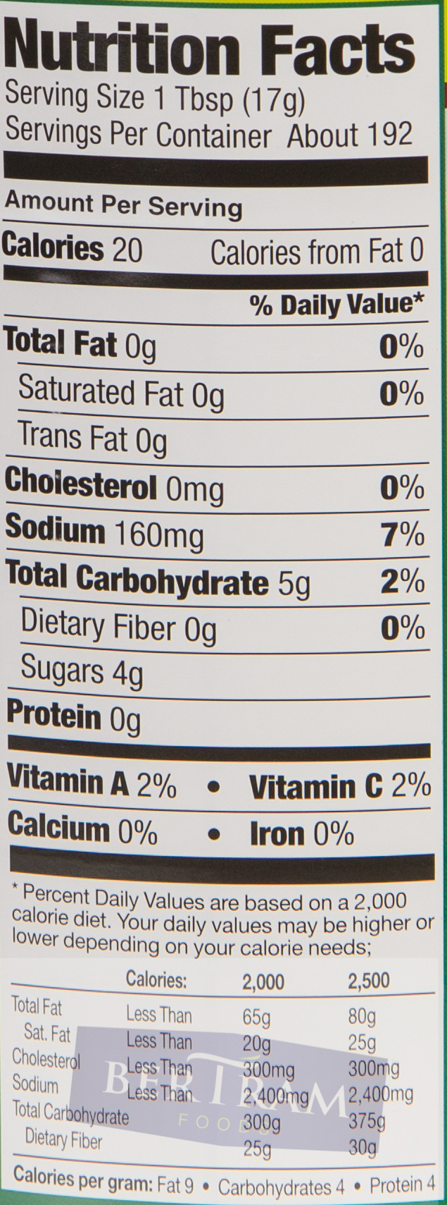 S Bertram KETCHUP 610 (USA)