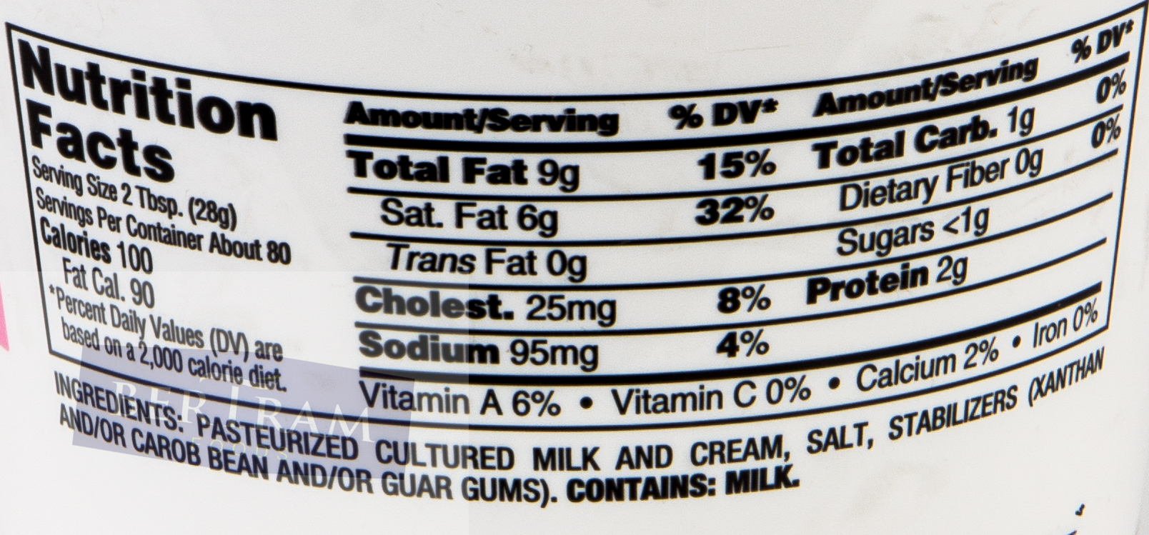 S Bertram CREAM CHEESE 2/5 LB CY WHIPPED